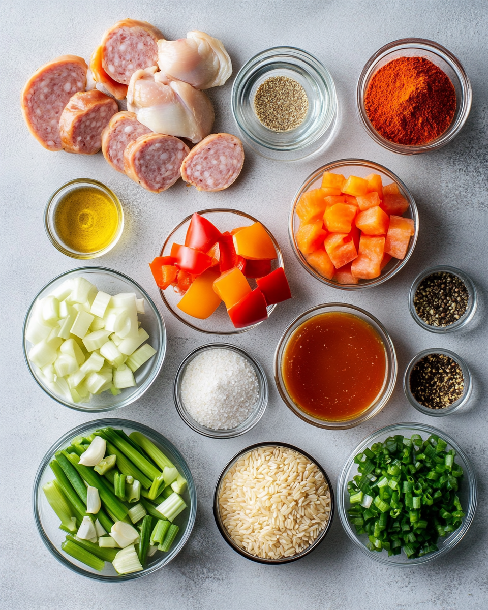 Hearty Chicken and Andouille Sausage Jambalaya Recipe