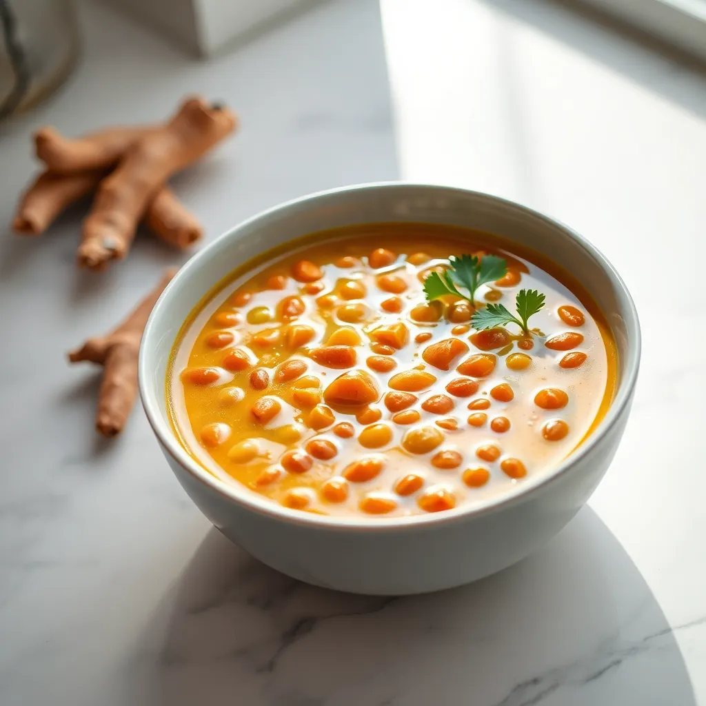 Turmeric-Spiced Lentil Soup (Anti-Inflammatory Comfort)