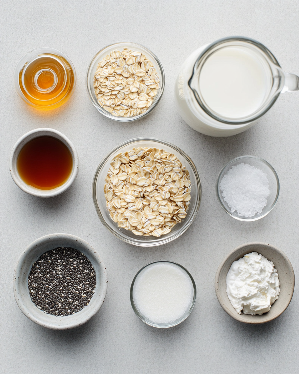 Overnight Vanilla Oats Recipe