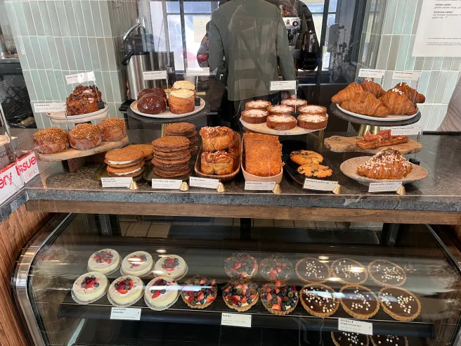 Kasama Bakery Counter in East Ukrainian Village
