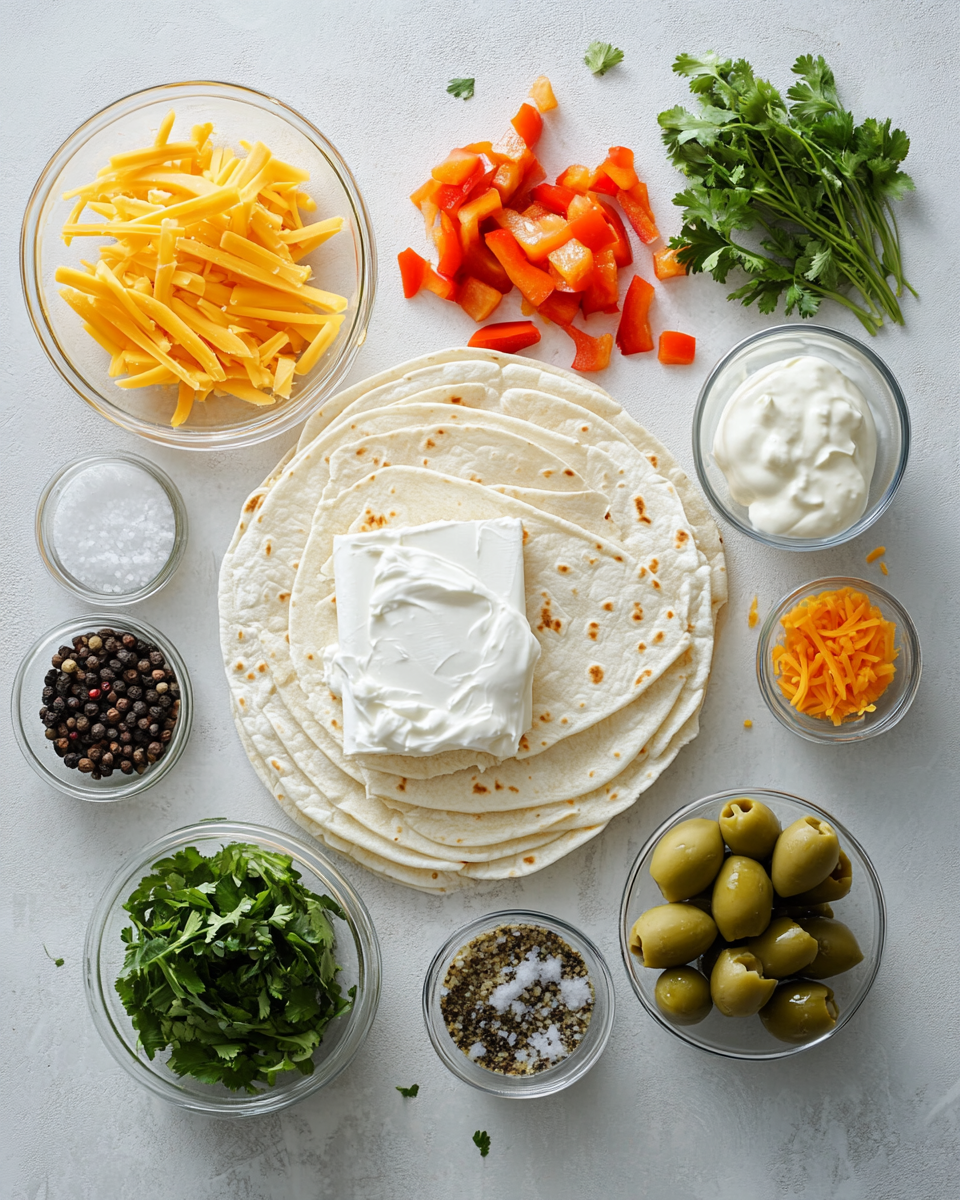 Festive Pinwheel Appetizers Recipe